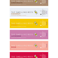 The Smelling Bees Fragrance Line for Andrea Bifulco and The Society of Scent. Very honored to have created the labels for the packages! Learn more at nose-u.com. Adobe Illustrator.
